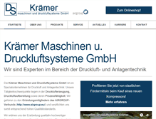 Tablet Screenshot of dskraemer.de